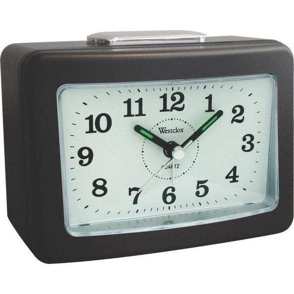 Westclox Clock Alarm Quartz Bell Analog 47550